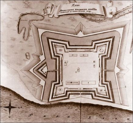 Novodvinskaya Fortress Map